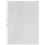 Prospekthülle, A4, farblos PP genarbt oben offen 100...