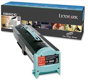 Toner X860H21G, für Lexmark Drucker, ca. 35.000 Seiten, schwarz
