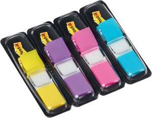 Index Mini Spender Post-it 683-4AB, 12,7 x 43,2 mm, 4 farben