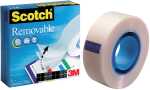 Klebefilm Scotch 19 mm x 33 m removable Tape unsichtbar...