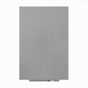 Whiteboard Skin Pro, rahmenlos, 100 x 75 cm, magnetBefestig grau