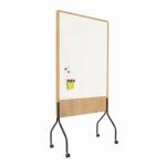 Moderationstafel Natural, Holzoptik, mobil, 46 x 189 x...