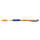 Feinschreiber pointVisco, mit weicher Griffzone, Clip, blau