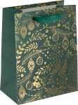 Geschenktasche Small, Golden ornaments 180 x 230 x 100 mm