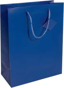 Geschenktaschen, Large, ultramarinblau, 260 x 330 x 120 mm
