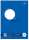 Green Heftschoner, DIN A5, Recycling Papier 150g/qm, blau