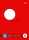 Green Heftschoner, DIN A5, Recycling Papier 150g/qm, rot