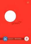 Green Heftschoner, DIN A4, Recycling Papier 150g/qm, rot