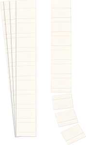 Einsteckkarten Planrecord 50x32mm,weiß