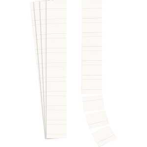 Einsteckkarten Planrecord 70x32mm,weiß