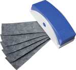 Tafelwischer, magnetisch, blau