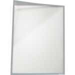 Infotasche, magnetisch, A4, grau