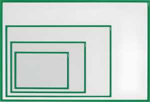 Infotasche, magnetisch, A4, hellgrün