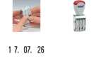 trodat Datumstempel 1014, Abdruckgr öße: 4 x...