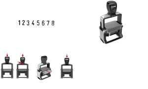 trodat Ziffernstempel Professional 4.0 5558, 8-stellig (62515237)