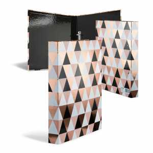 HERMA Ringbuch 2 Ringe abstrakt DIN A4 Rückenbreite 3,5cm