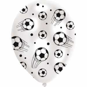 amscan Luftballons Fußball Ø27,5cm 6 Stück