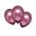amscan Luftballons Satin Luxe flamingo Ø27,5cm 6 Stück