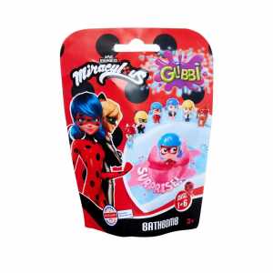 Glibbi Badebombe Miraculous Surprise 100g sortiert