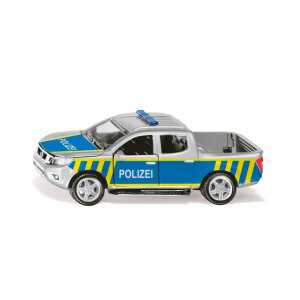 siku Nissan Navara Bundespolizei 1:50 mit Anhängerkupplung