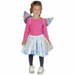 Kostümset Kleine Fee Rock und Flügeln Kinder 2...