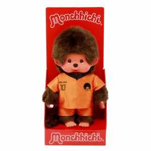 Monchhichi Plüschfigur Junge Fußballer Niederlande