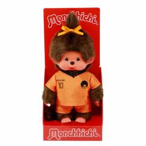 Monchhichi Plüschfigur Mädchen Fußballer Niederlande