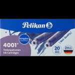 Pelikan Tintenpatronen 4001 königsblau 20 Stück