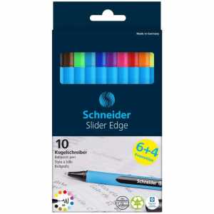 Schneider Kugelschreiber Slider Edge XB Karton-Etui 10 Stück Promotion