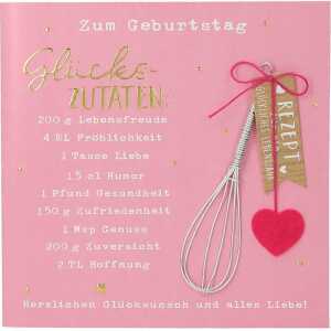 DEPESCHE Klappkarte Bsonders Paper love Motiv 20