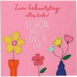 DEPESCHE Klappkarte Bsonders Paper love Motiv 25