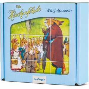 esslinger Kinderbuch Die Häschenschule Würfelpuzzle