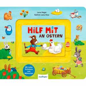 esslinger Bilderbuch Meine Schiebebahn-Pappe Hilf mit an Ostern