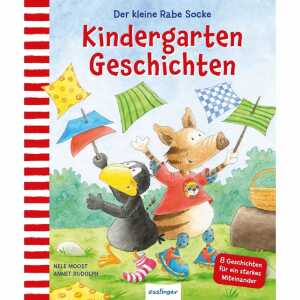 esslinger Kinderbuch Der kleine Rabe Socke Kindergarten-Geschichten