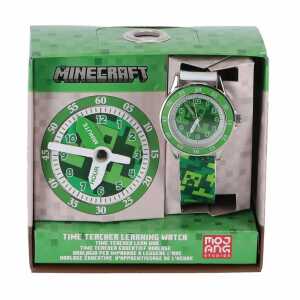 Kinder-Armbanduhr Minecraft grün