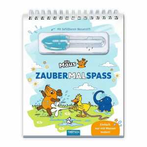 Zaubermalspass Die Maus Ausmalblock mit befüllbarem Zauberstift