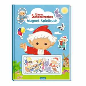 TRÖTSCH Magnet-Spielbuch Unser Sandmännchen Bilderbuch mit 13 Magneten