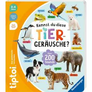 Ravensburger tiptoi Buch Kennst du diese Tiergeräusche?