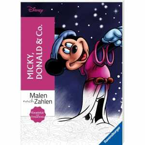 Ravensburger Malen nach Zahlen Disney Micky, Donald