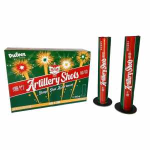 Pulver Artillery Shots 4 Stück Kat. F2