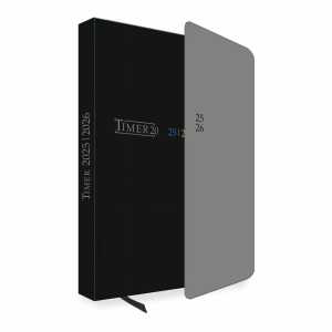 TRÖTSCH Schülerkalender Black 25/26 128 Seiten DIN A5