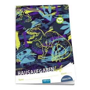 TRÖTSCH Hausaufgabenheft T-Rex 25/26 112 Seiten DIN A5