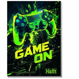 Häfft Hausaufgabenheft 25/26 Game on A5