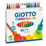 GIOTTO Fasermaler Turbo Color 2,8mm 36 Stück Kartonetui