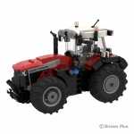 BRIXIES Plus Traktor Massey Ferguson 9S
