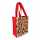 Jute-Tasche Bäumchen rot/grün 25x20x10cm