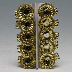 Baumkerzen-Halter gold 10 Stück