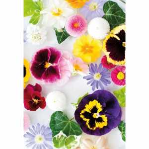 Kurt Eulzer Motivkarte Blumenblüten