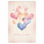 Kurt Eulzer Glückwunschkarte Alles Liebe Herzen