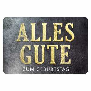 Glückwunschkarte Zum Geburtstag alles Liebe Tasche mit Blumen